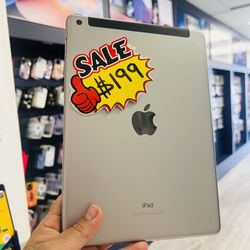 iPad 6th Gen 32GB WiFi & LTE 