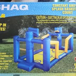 Shaq Water / Bounce House / Basketball Hoop