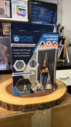 Home Defender Hands-Free Magnetic Screen Door