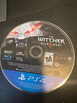 The Witcher 3: Wild Hunt PS4 Game Disc only