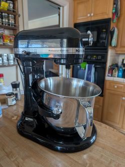 KitchenAid stand mixer 6qt black professional 6000 HD