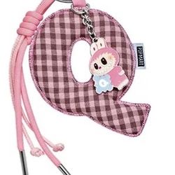 “Q” LaBubu Pin for Love Series - Letter “Q” Pendant
