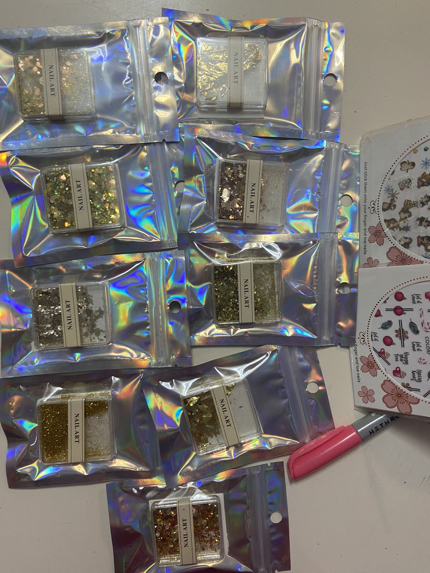 Seasonal Nail Decor Art $3.00 Each New