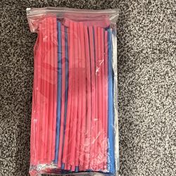 Pink Break Grip, Pink&Blue Spoke Skins