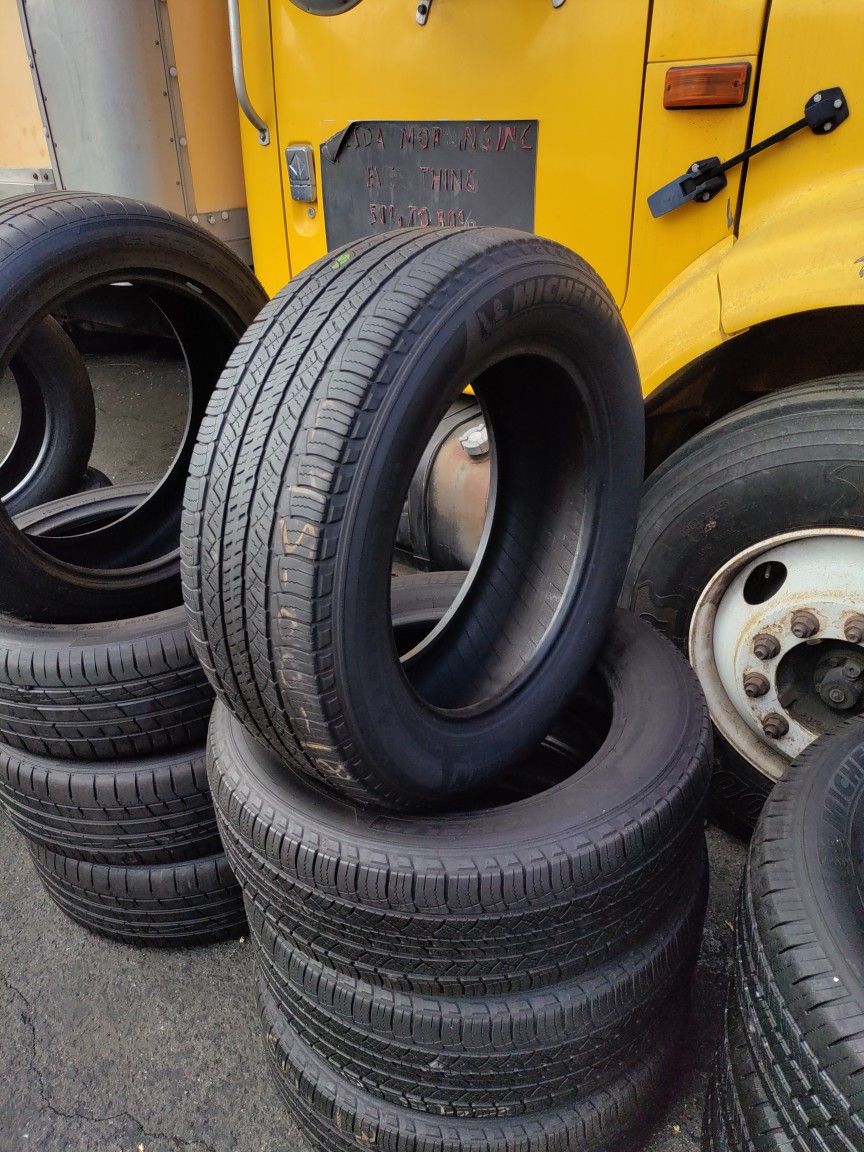 MICHELIN Tire Size 245-60-18 WOWZERS ALL 4 FOR THE PRICE OF 1 ** PRICE INCLUDES INSTALLATION**