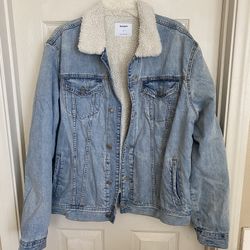 Chamarra, Jacket Denim , de Mezclilla OLD NAVY - Size XL 