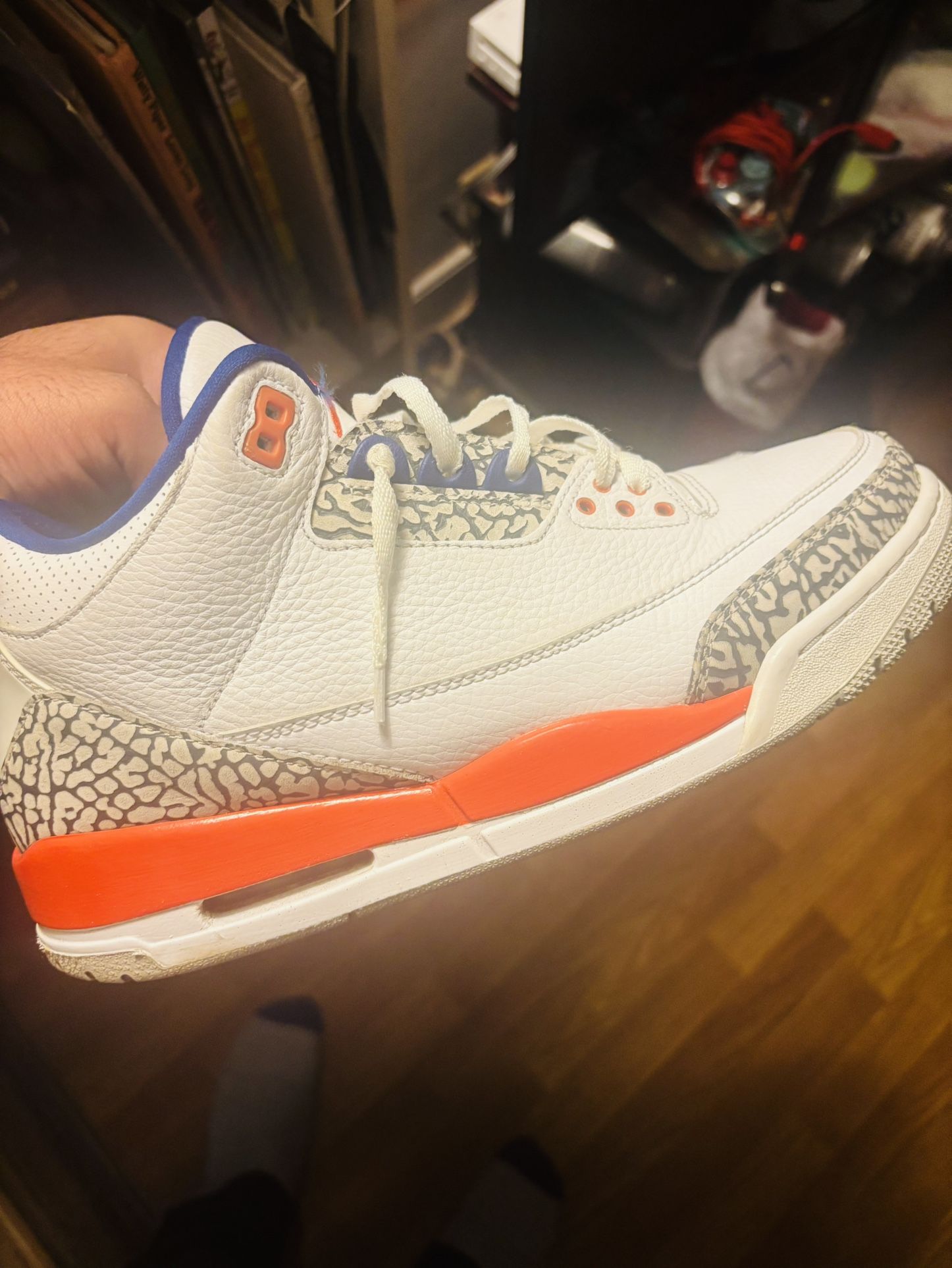 Knicks Jordan 3s Clean