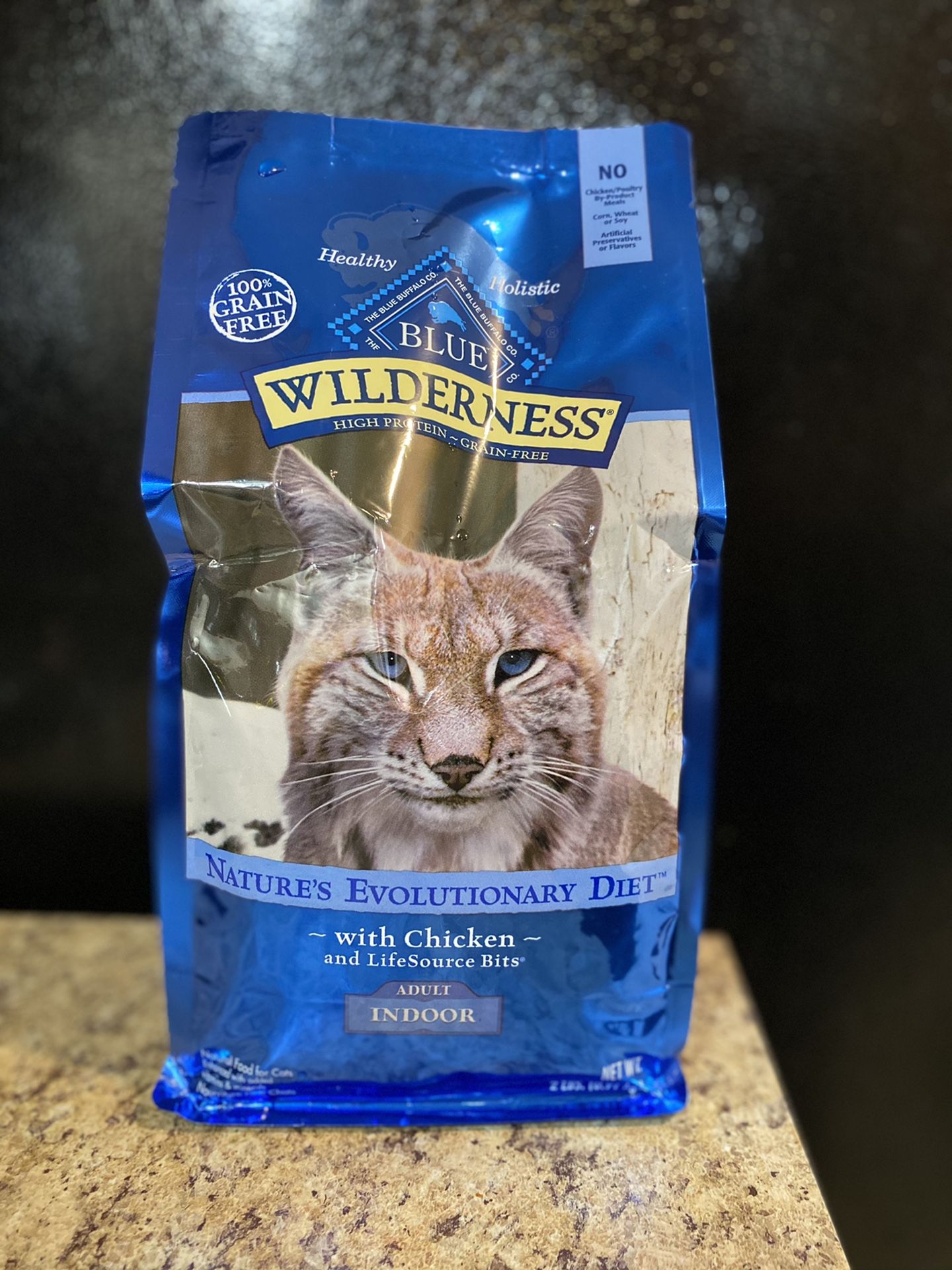 Blue wilderness dry cat food 2Lb