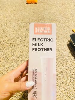 Electric Milk Frother Self-Standing