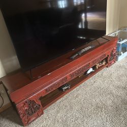 Antique Hand Carved Chinese Table