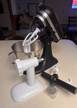 KitchenAid Ultra Power Plus Mixer + Meat Grinder Bundle