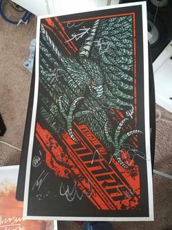 SIGNED!! Flight to Mars @ The Showbox 5/10/13