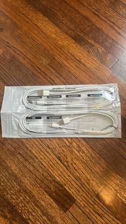 iPhone charging cables