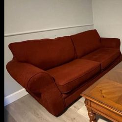 Beautiful Red Couch $100 Good Condition O