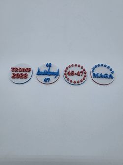 Golf Ball Markers Donald Trump