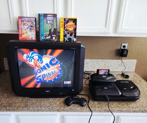 Sega "Tower of Power" Set... All 3 Consoles Fully Functional & Tested with CIB Games!!