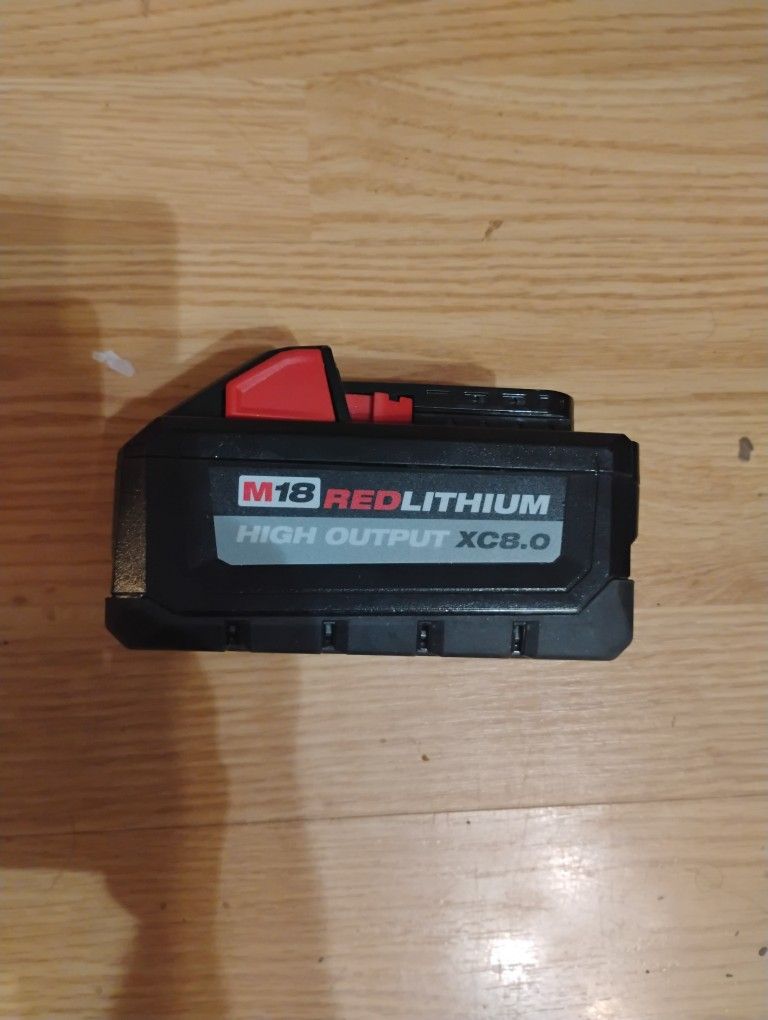 Brand New 8.0 Ah Milwaukee Battery 