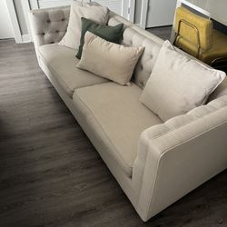 Loveseat (Cream) 