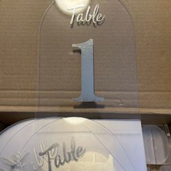 Table Numbers 1-18