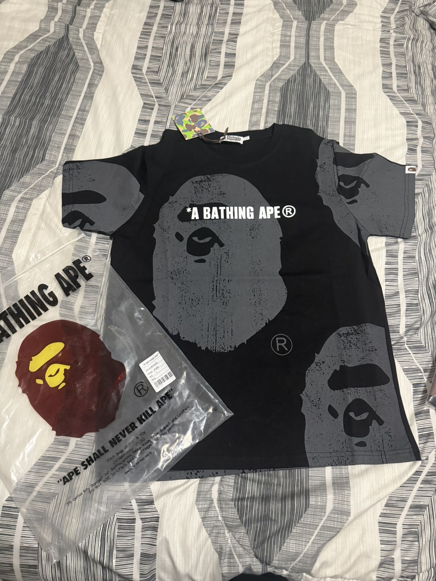 Bape tees large