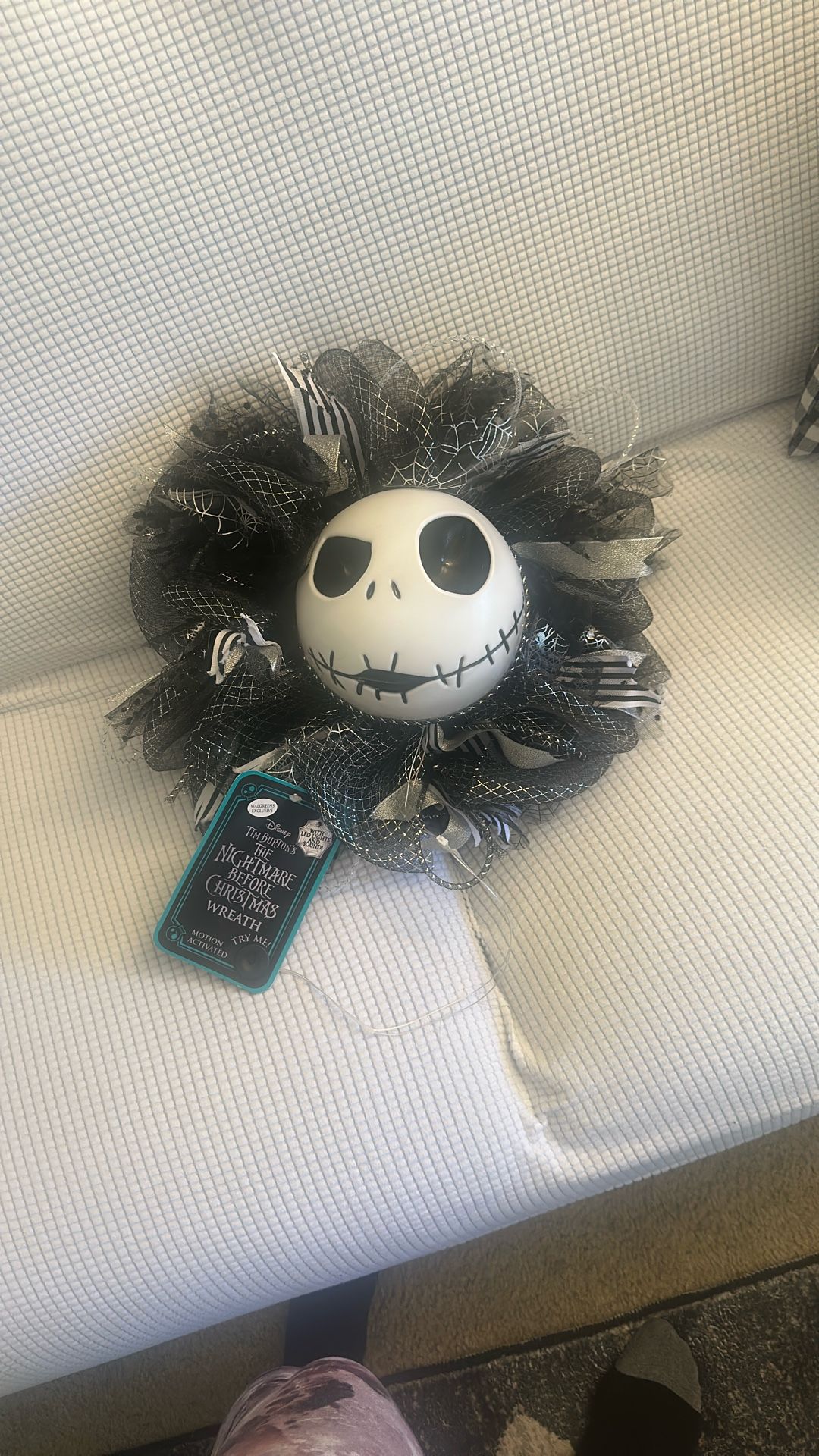 The Nightmare Before Christmas Wreath