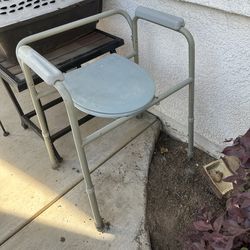 Handicap toilet seat