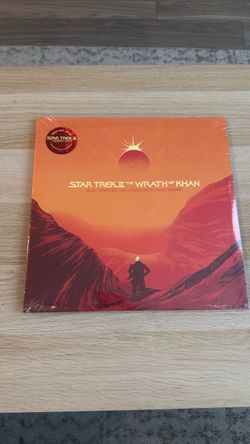 Star Trek II: The Wrath of Khan Vinyl LP- Sealed/Unopened