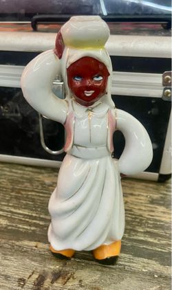 Hand-painted porcelain figure