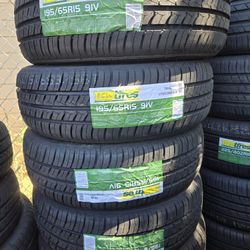 195 65 15 Vendo Set De Llantas NUEVAS De La Marca ✅️ TBB Tires 