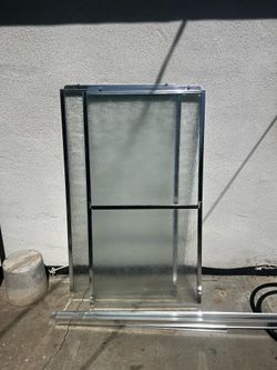 Bathtub Sliding Glass Door/Puerta de Vidrio para Tina