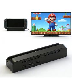 New Nintendo Switch OLED TV Dock Station HDMI USB-C Charging Dock