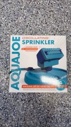 Aqua Joe Oscillating Sprinkler