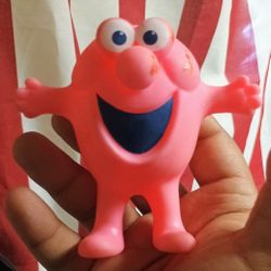 Mr. Bubble Tub Mate Pal Toy, Pink Vinyl Figure - 1998 Vintage Advertising Promo
