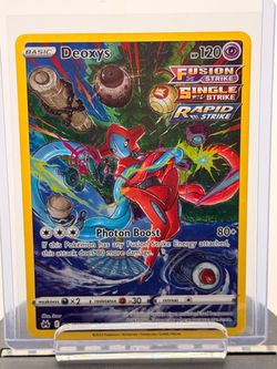 Deoxys GG12/GG70 Crown Zenith Galarian Gallery Pokemon Card
