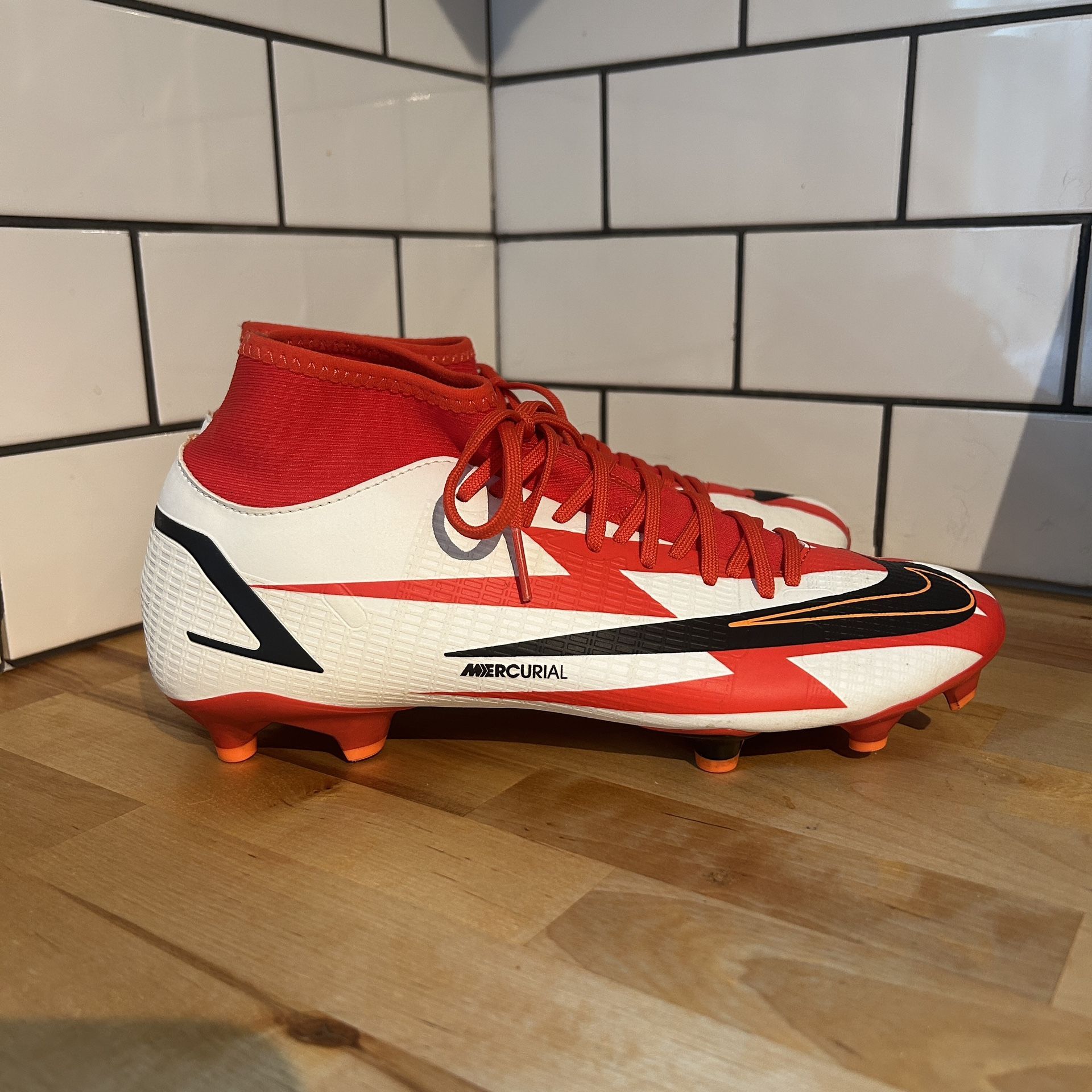 Nike Mercurial Superfly 8 Academy CR7 'Chile Red' | Men's Size 7
