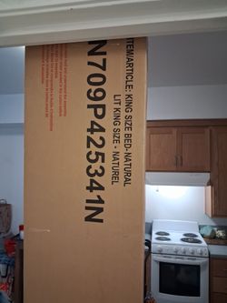 King size bed frame brand new