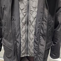 Michael Kors Benson Woven Parka 