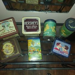 Hershey’s Chocolate & Kisses Tins 