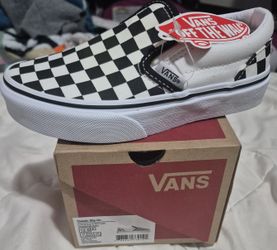 Kids Checkered Vans