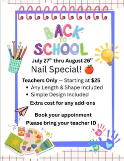 Back to school