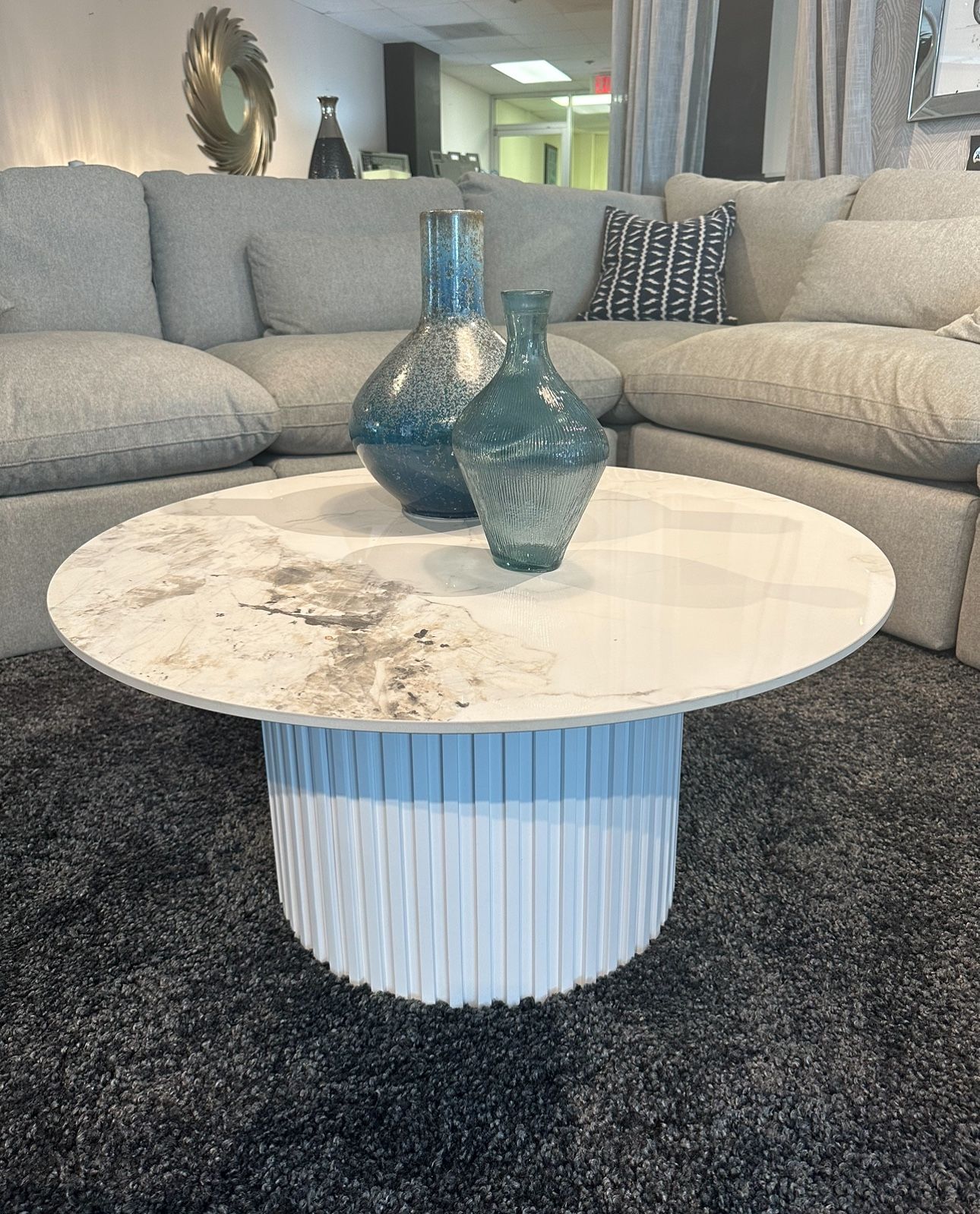 Round Marble Coffee Table