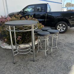 Table And Stools