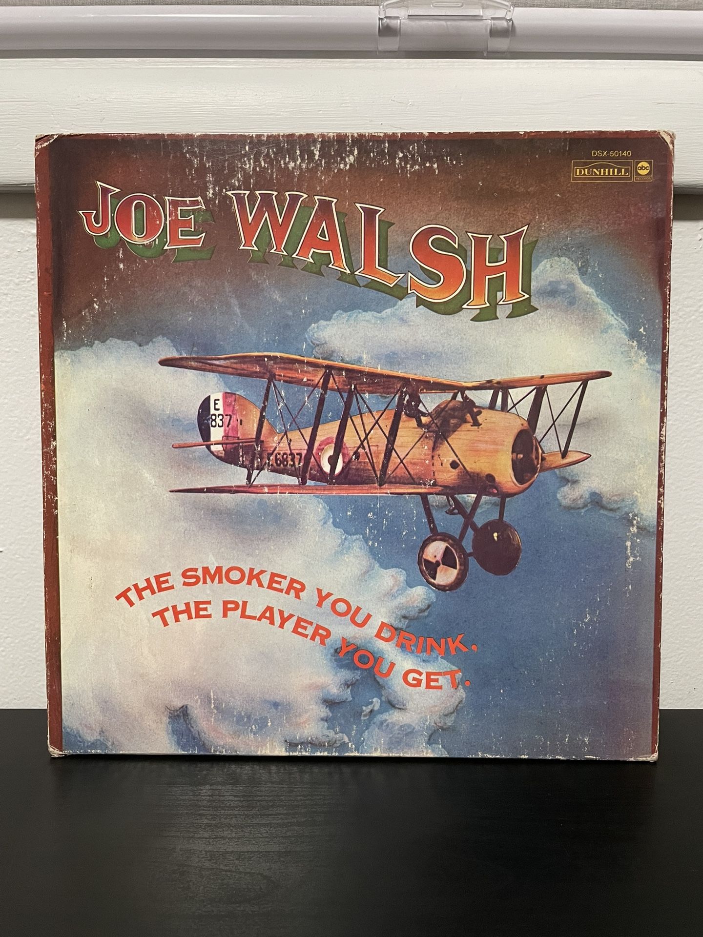 Joe Walsh Smoker You Drink The Player You Get LP Vinyl Album Record Rock 1973