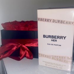 Limited Edition Burberry Her Eau Du Parfum 2.9 Oz 