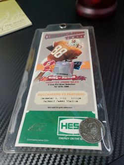 Buccaneers commemorative ticket