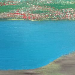 Acrylic painting by Frederick Agnew.
