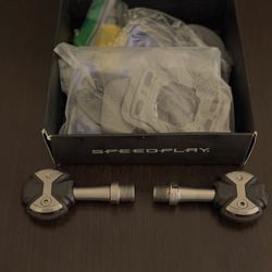 speedplay pedals with cleats, Used in good condition! 