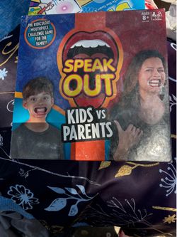New Sealed Speak Out Kids & Parents Funny Toys,  see photos