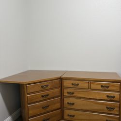 Vintage Wood Dresser