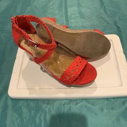 MOSSIMO Orange Sandals Size 7